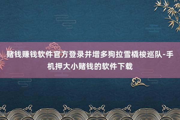 赌钱赚钱软件官方登录并增多狗拉雪橇梭巡队-手机押大小赌钱的软件下载