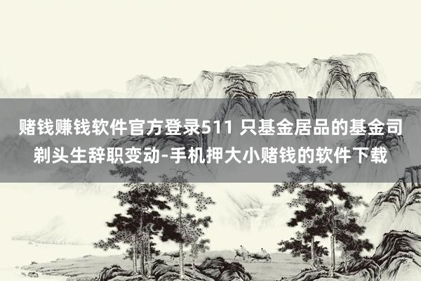 赌钱赚钱软件官方登录511 只基金居品的基金司剃头生辞职变动-手机押大小赌钱的软件下载